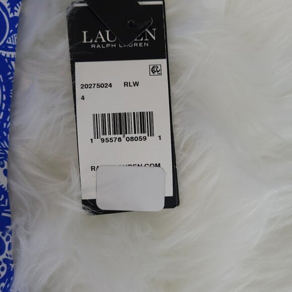 Ralph Lauren Surplice Underwire Swim Tankini Blue/White Paisley Women's SZ 4 NWT - Picture 8 of 9